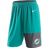 Men's Nike Miami Dolphins Aqua NFL Shorts FengYun